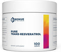 Renue By Science Trans-Resveratrol Powder 100g | High Purity Formula | Non-GMO | Allergen Free | Third-Party Tested | Made in USA
