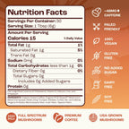 RYZE SUPERFOODS Mushroom Medium Roast Coffee, USDA Organic, 6 Adaptogenic Mushrooms, Lions Mane & Turkey Tail, USA Grown Instant Coffee, 30 Servings