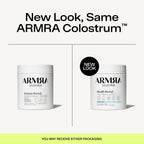 ARMRA Colostrum Powder | Unflavored | Gut Health & Bloating | Skin & Hair | Immunity | Keto, Gluten & Fat-Free | 120 Servings