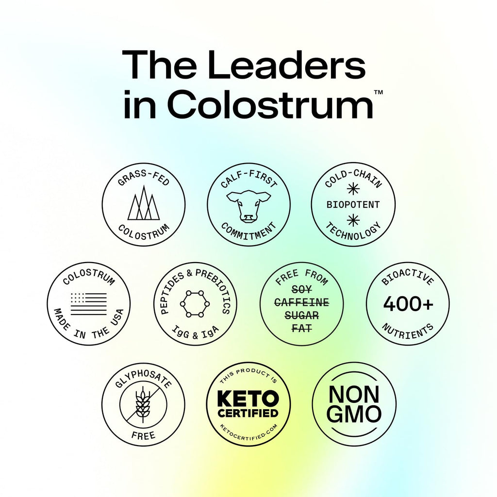 ARMRA Colostrum Powder | Unflavored | Gut Health & Bloating | Skin & Hair | Immunity | Keto, Gluten & Fat-Free | 120 Servings